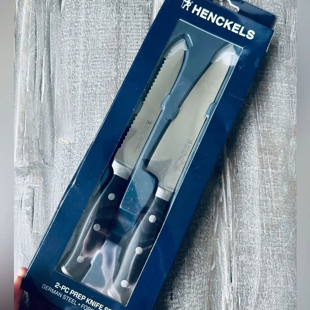 JA Henckels Zwilling German Forged Stainless Steel Prep Knives Set